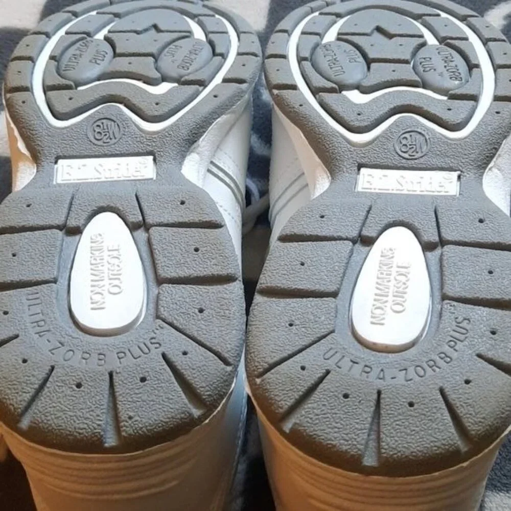 E.Z. Strider Mens White Ultra-Zorb Plus Non Marking Outsole Sneaker Size 8.5 - Picture 14 of 14